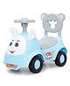 Funride Rabbit Face Manual Push Ride On - Blue 