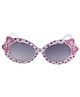 Kidofash Heart Print Detailing UV Protected Sunglasses - White