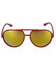 Kidofash Aviator  UV Protected Sunglasses -  Red