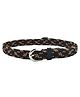 Kidofash Braided Belt - Black Brown