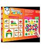 Play Panda Fun Magnetic Shapes (Junior) Type 1 - 44 Magnetic Shapes, 200 designs