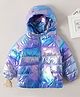 Kookie Kids Full Sleeves Hooded Padded Jacket - Multicolor