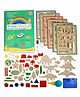 Butterfly Edufields Art Craft 6 in 1 DIY Activity kit - 50+ Challenges