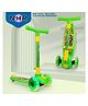 NHR Smart Kick Three Wheel Scooter with Lights - Green
