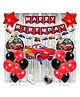 Party Propz Car Theme Birthday  Decorations Multicolor - Pack Of 50