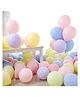 Party Propz Pastel Colored Balloons Multicolor - Pack Of 50