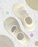 Yellow Bee Kids Anti Skid Sock Shoes - Off White