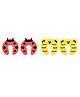 The Little Lookers Animal Shaped Door Guard Pack of 4 - Multicolor 