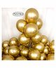 Party Anthem Chrome Latex Balloons Gold - Pack of 50