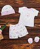 LilSoft Pack Of 4 Kitty Print Gift Set - Pink