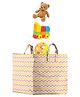 POLKA TOTS Canvas Portable Toy Storage Bags Clothes Organizer Baskets - Zic Zac