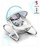 Babyhug Battery Operated Rocker With Canopy & Plush Fabric - Grey Suggested Name: Babyhug Battery Operated Rocker With Canopy & Plush Fabric - Grey | Safe | Sturdy | Smooth Motion | Bug Protection |Adjustable | Lightweight |