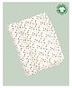 Theoni 100% Organic Cotton Muslin Confetti Printed Swaddles - Multicolour