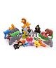 OpaToys Premium 26 pcs Wooden Sea and Wild Animals puzzle - Medium Size for Toddlers| Montessori Educational and Learning Toy | Shape Matching Puzzle | Preschool Colorful | BIS Certified | 18 + months