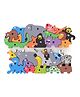 OpaToys Premium 26 pcs Wooden Sea and Wild Animals puzzle - Jumbo Size for Toddlers| Montessori Educational and Learning Toy | Shape Matching Puzzle |Preschool Colorful | BIS Certified | 18 + months