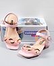 Cute Walk by Babyhug Party Wear Sandals - Pink