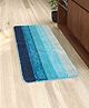 Saralhome Soft Micro AntiSkid Runner Blue. 38cm x 100cm