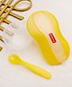 Babyhug Air Tight Bowl With Spoon - Yellow