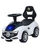 Happykids Ride On With Disco Light Music And Storage Box -  White