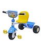 Happy Kids Tricycle With Lights And Music - Blue