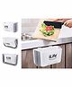 iLife Folding Trash Can -  White
