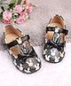 Cute Walk by Babyhug Sandal Bunny Print - Black