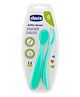 Chicco Soft Silicone Spoon Pack of 2 - Green