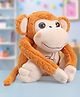 Babyhug Monkey Soft Toy Brown - Height 40 cm