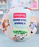 Babyhug Height 13 cm Domestic Animals Themed Soft Ball Multicolor