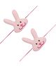 Arendelle Combo Of 2 Stuffed Bunny Design Rakhi - Light Pink