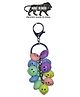 Vast Smiley Metal Antique Key Chain - Multicolor 