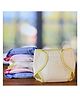 Lollipop Lane  Muslin Cloth Diapers with Velcro Closure and Lining  - Small (Multicolor) (Pack of 6)