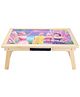 Smart Picks Wooden Study Table Fairy Print - Multicolor