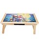 Smart Picks Wooden Study Table Doraemon Print - Multicolor