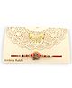 Pihoo Ganesh Face Rakhi -Multicolor