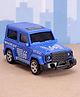 Monsto Wheels Pull Back Car - Blue
