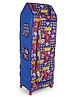 Kids Zone Big Jinny Folding Almirah With Wheels Bear Print- Blue