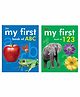 My First Board Book of ABC & 123 Pack of 2 - English 