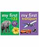 My First Book of 123 & Transport Pack of 2 - English