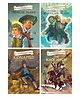 The Treasure Island, Kidnapped, Dr Jekyll and Mr Hyde and The Black Arrow  Story Books Pack of 4 - English 