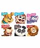 Cut Out Animals Board Book Pack 2 Set of 6 Books - English 