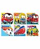 Cut Out Board Books: Transport Set of 6 Books - English