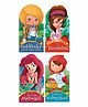 Cut Out Story Books: Fairy Tales Set of 4 Books - English