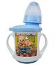 Enorme Twin Handle Sipper Teddy Print Blue - 175 ml