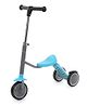 Flyers Bay 2 In 1 Sit Or Kick Scooter - Blue And Grey