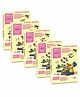 Chalk And Chuckles Moody Snakes Jigsaw Puzzles Pack of 5 Multicolor - 40 Pieces Each