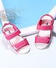 Cute Walk by Babyhug Sandals Floral Print - Fuschia