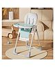 R for Rabbit Marshmallow Lite Baby Feeding High Chair for Babies, 6 Levels Smart Baby Feeding High Chair (Blue)
