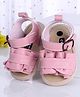 Cute Walk by Babyhug Sandals Style Booties - Pink