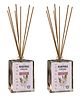 Manipura Ayurveda Aromatherapy Reed Diffuser Set Pack of 2 - 100 ml Each